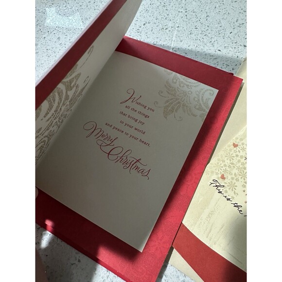 Hallmark Christmas Cards (3) 2 Money Holders / 1 Sister, 1 American Greetings - Picture 3 of 8